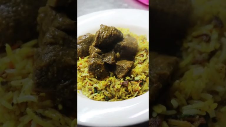 Craving for a Beef Biryani? Dine with us today here at Uncle Cheffy #shorts