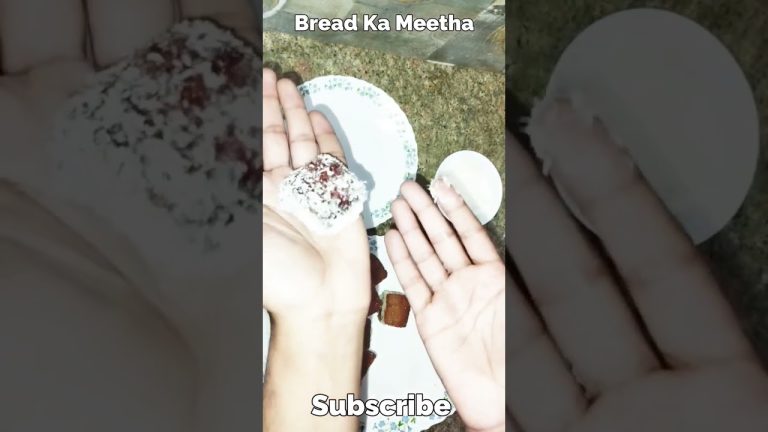Bread ka Meetha | Easy Recipe for  Sweets at home #shorts #christmas #special #sweets #athome