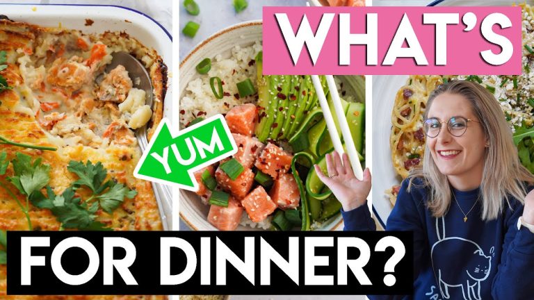 WHAT'S FOR DINNER? 4 Low FODMAP Recipes | Becky Excell x Alaska Seafood [AD]