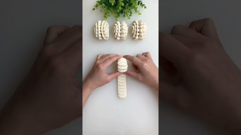 Satisfying & Creative Dough Pastry Recipes (P29) – Bread Rolls, Bun Shapes, Pasta #shorts