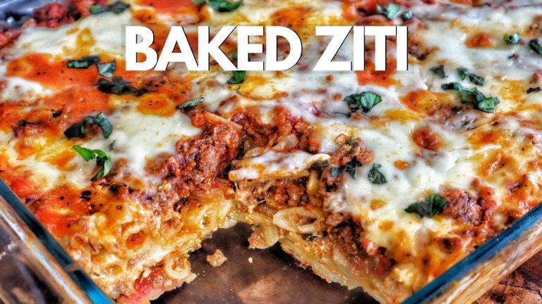 Baked Ziti | Pasta Recipe