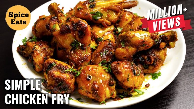 CHICKEN FRY FOR BACHELORS | SIMPLE CHICKEN FRY FOR BEGINNERS | CHICKEN FRY