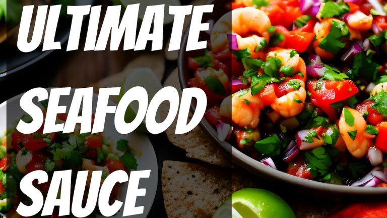 The ultimate seafood sauce recipe
