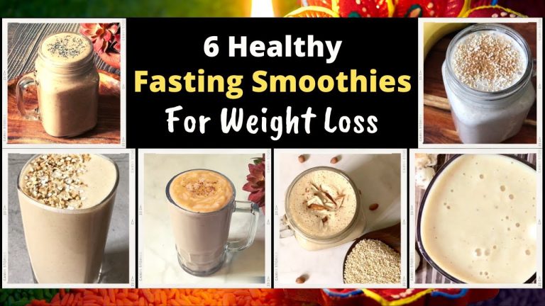 6 Healthy Smoothie Recipes for Navratri Fasting | High Protein Upvas / Vrat Drinks for Weight Loss