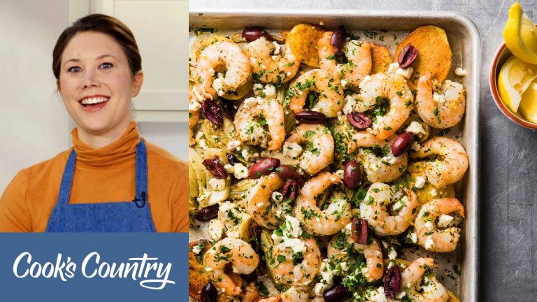 How to Make One-Pan Mediterranean Shrimp