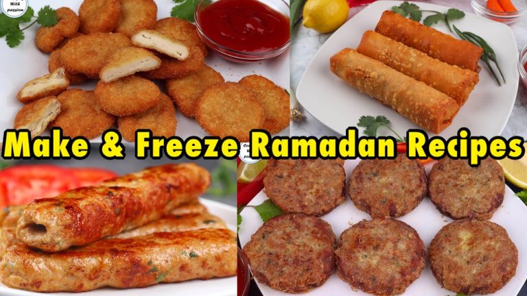 Make and Freeze Ramadan Recipes By Cooking With Passion, Iftar snacks