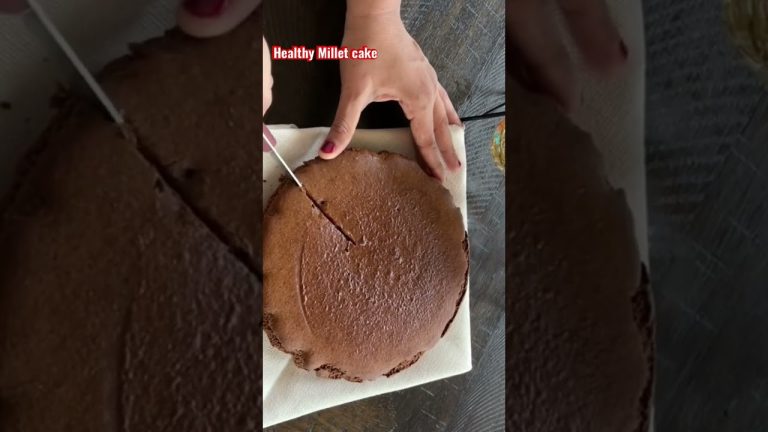 #Eggless soft Ragi cake recipe #Millet cake #Millet recipes #ytshorts #shorts #shortsfeed #rama