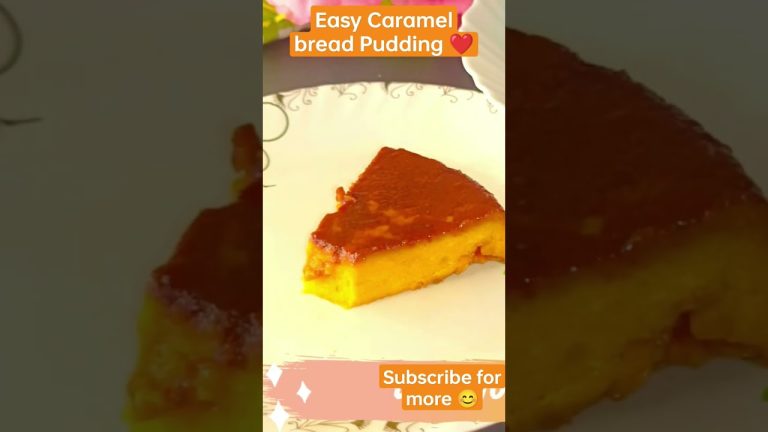 #shorts Caramel Pudding Recipe ♥️