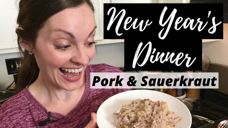Pork & Sauerkraut | New Year's Dinner