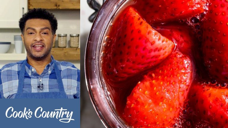 How to Make Strawberry-Basil Compote