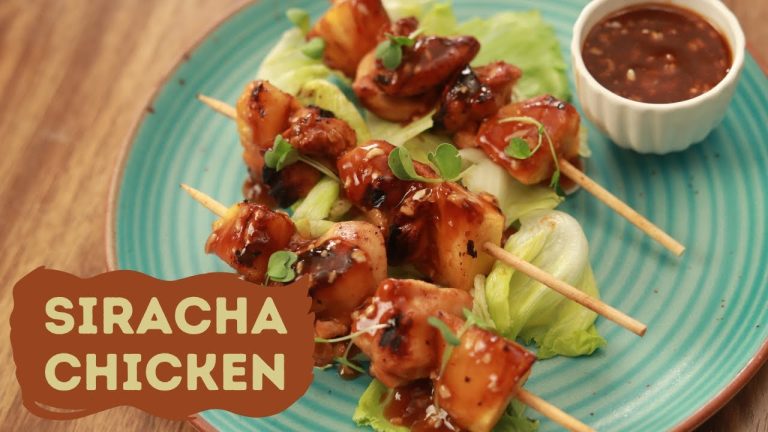 Siracha Chicken | सिराचा चिकन | Chicken Recipes | Party Food | Sanjeev Kapoor Khazana