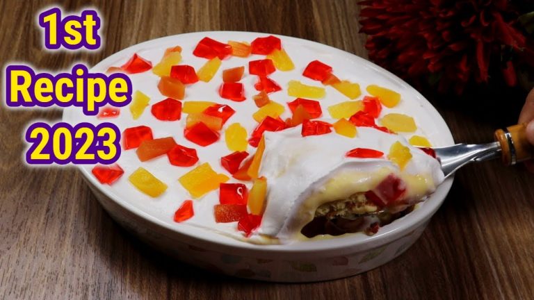 Cocktail Delight Recipe | Dawat Special Dessert | Easy Dessert Recipe Prepared With 1/2 liter milk