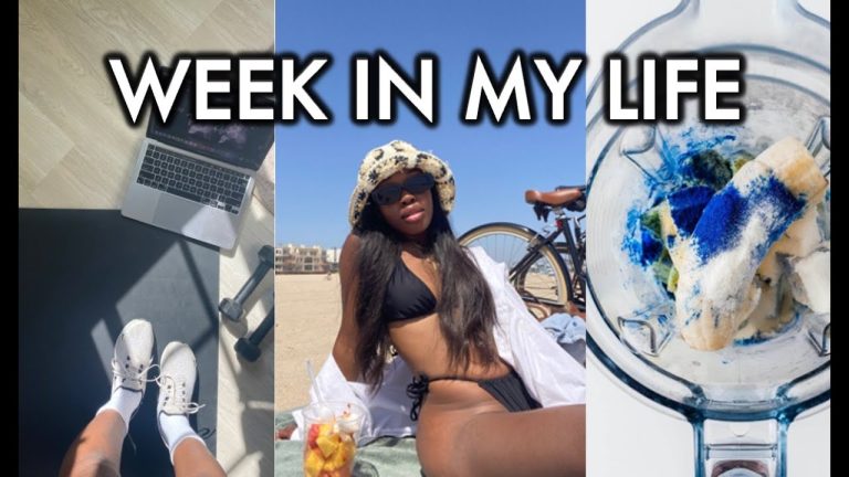 VLOG: I'm backkk!!! Trying new workout classes, Coconut cloud smoothie recipe, Summer swim haul!