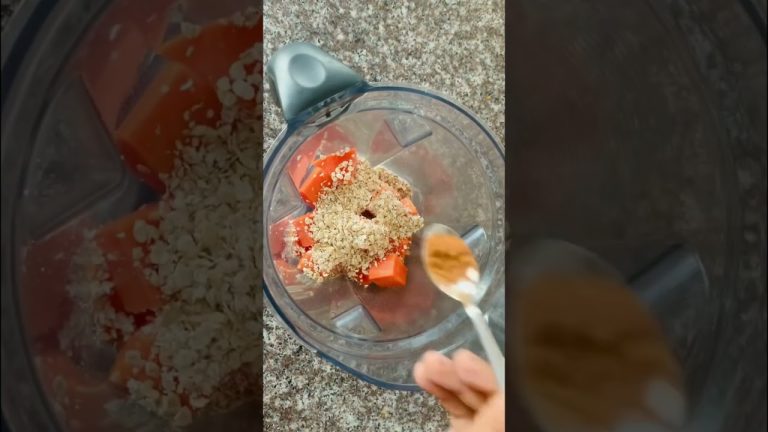 Papaya Oats Smoothie | Smoothie Recipes | Oats Smoothie for weight loss | Healthy Breakfast ideas