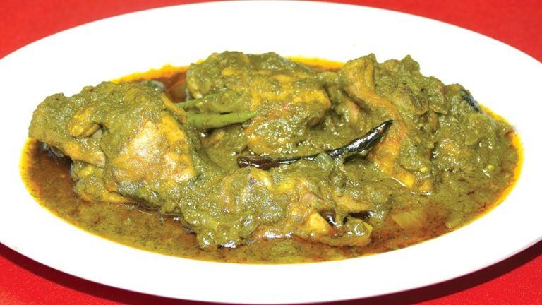 Dhaniya Chicken Recipe – Delicious Coriander Chicken Curry Recipe In Bengali – Hariyali Chicken