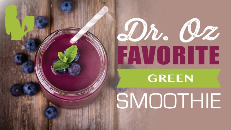 Dr. Oz Favorite Green Smoothie Recipe by The Blender Babes