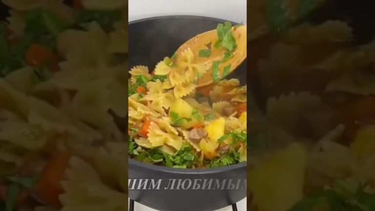 The most delicious pasta🔥 #shorts #food #dinner #cooking