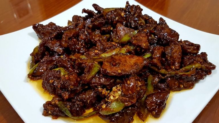 Beef Chilli Dry Recipe l How to Make Restaurant Style Chinese  Beef Chilli Dry | Beef Tenderloin