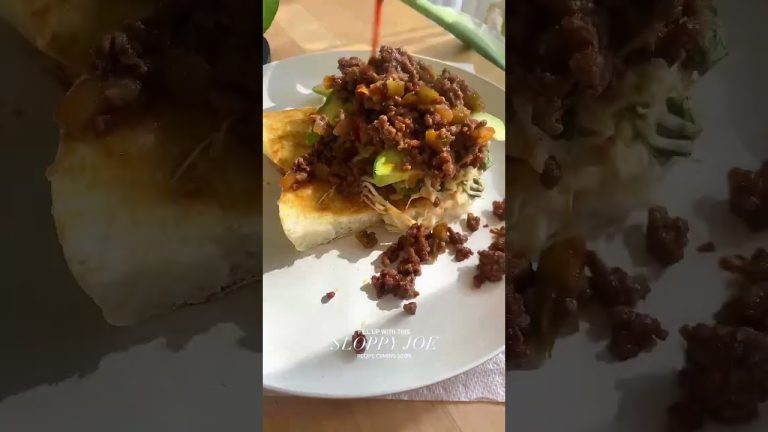 Sloppy Joe #sloppyjoe #yum #recipe #easyrecipes #groundbeefrecipes #groundbeef #beef #beefrecipes