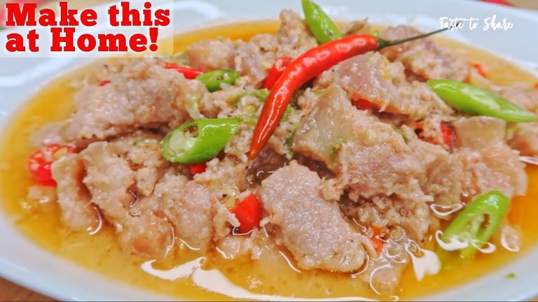 PORK BELLY is VERY DELICIOUS 💯✅ SHARING SIMPLE WAY of COOKING Pork Belly❗