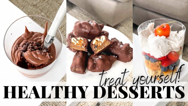 Healthy Dessert Recipes | summer treats, gluten free