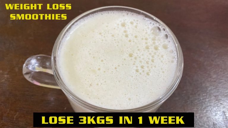 Healthy Smoothie Recipes For Weight Loss | Lose 3Kg in a Week | Breakfast Smoothies For Weight Loss