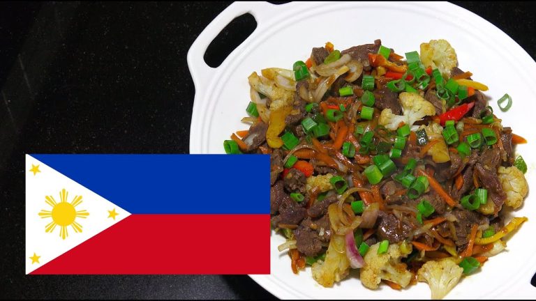 Stir Fry Beef & Vegetables – Filipino Recipes – Tagalog – Youtube