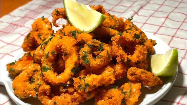 SQUID FISH FRY | Delicious Seafood Recipe|Tawa Fried Calamari Recipe