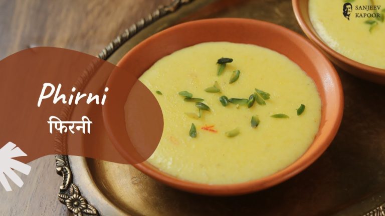 Phirni | फिरनी | Popular Indian Dessert | Khazana of Indian Recipes | Sanjeev Kapoor Khazana