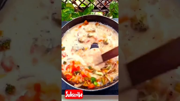 pink pasta recipe#short #youtubeshorts