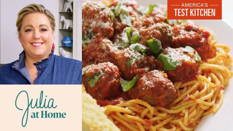 How to Make Julia’s Favorite Spaghetti and Meatballs | Julia at Home