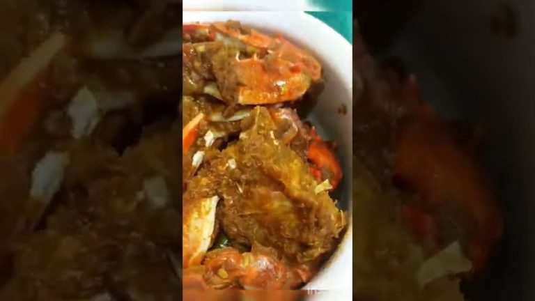 #நண்டு மசாலா 🦀🤤#crab masala recipe in tamil#Seafood recipes#Easy recipes#shorts