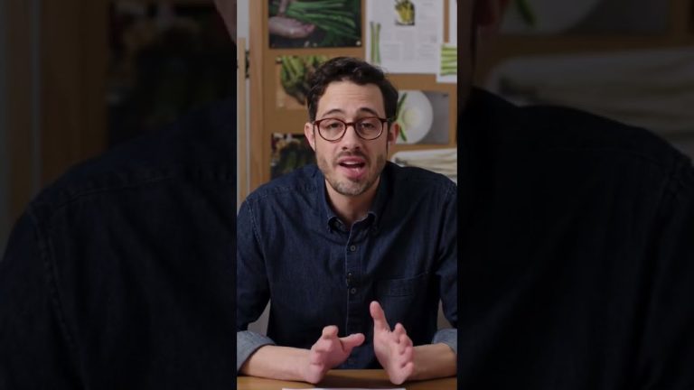 How to season asparagus evenly #shorts