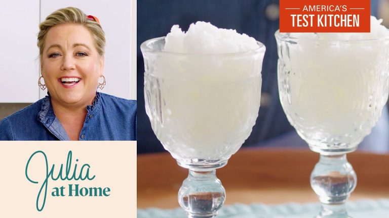 How to Make the Most Refreshing Lemon-Lime Ice | Julia at Home
