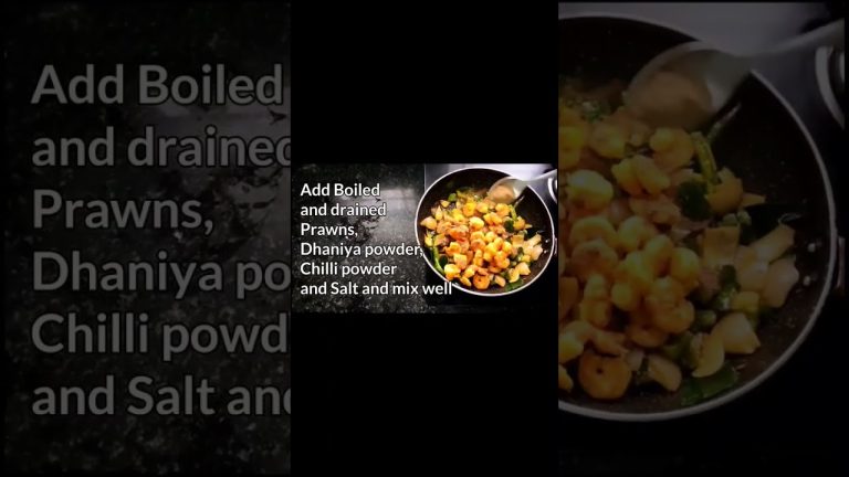 Prawns fry #shorts #seafood #food #cooking #new #love #eating #recipe #nonveg #prawn #short