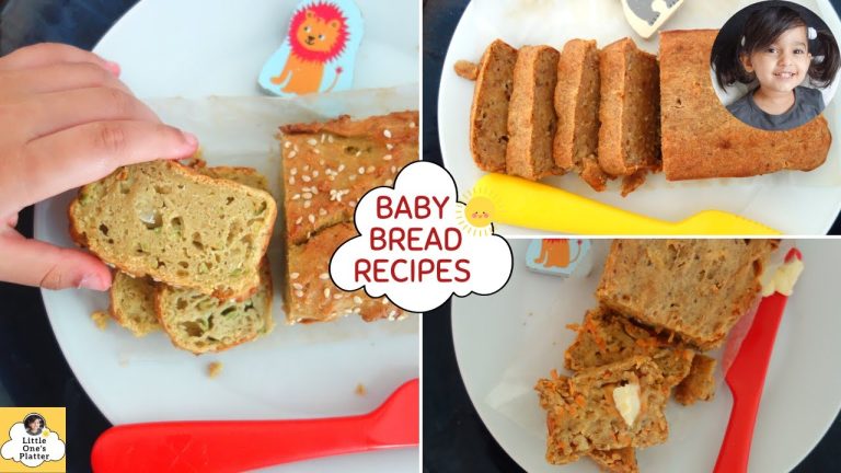 No yeast baby bread recipes | 3 Yummy baby bread recipes for 8 months – 2 years + | Baby Finger Food