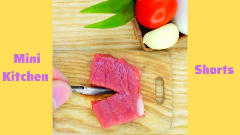 Perfect Miniature Beef Recipes l Miniature Cooking Tiny Food  #shorts