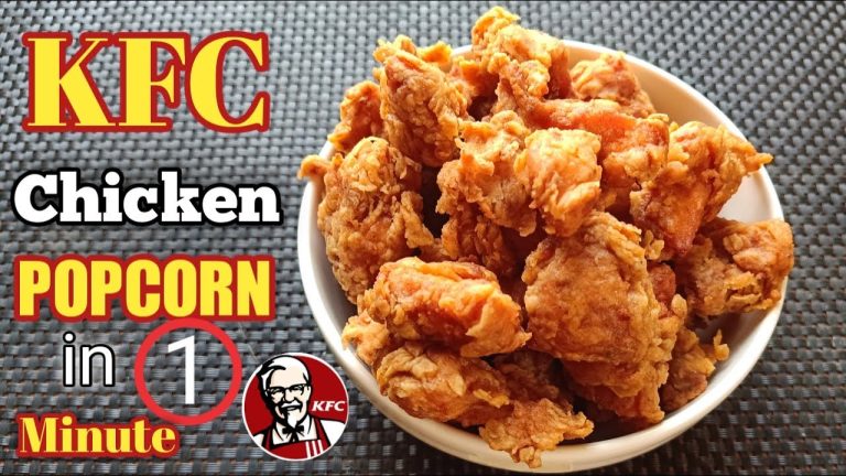 KFC Style Chicken Popcorn Recipe | POPCORN Chicken Recipe | KFC Fried Chicken Recipes | #Shorts