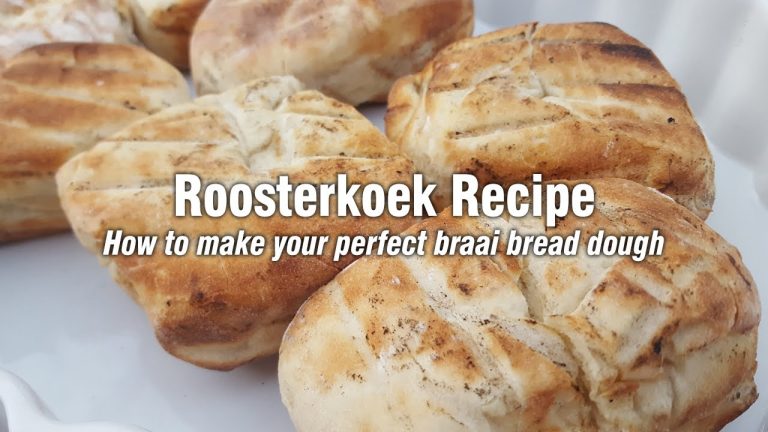 Roosterkoek Recipe – How to make your perfect Braai Bread Dough