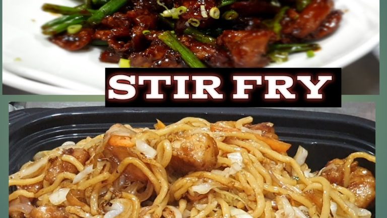 HOW TO STIR FRY BEEF RECIPES || STIR FRY CHICKEN NOODLE CHINESE STYLE
