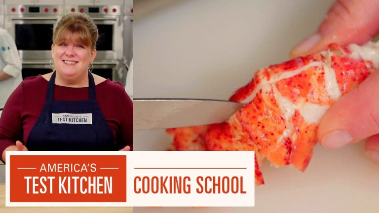 How to Break Down a Lobster with Christie Morrison | ATK Cooking School