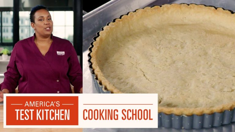 How to Blind Bake a Tart Shell with Elle Simone Scott | ATK Cooking School