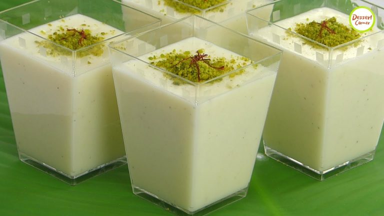 Quick and easy  Afghan Firni/ Ferni/ Phirni – Famous Afghan Pudding Recipe | Dessert recipes