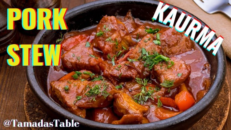 How to prepare pork stew | Georgian Kaurma Recipe