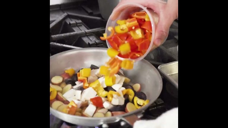 Pork Loin Hash with Chipotle Hollandaise