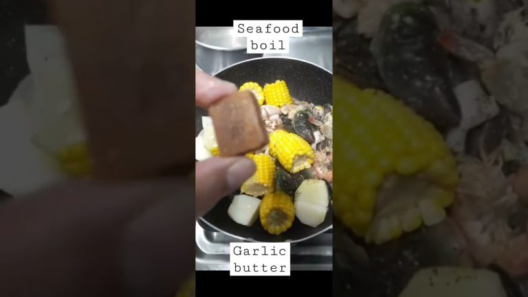 Seafood boil garlic butter