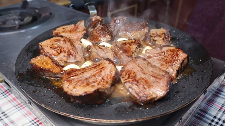 The GREATEST steak I ever made, this is it #1! | STEAK Tender Loin | Undercut Steak (English Subs)