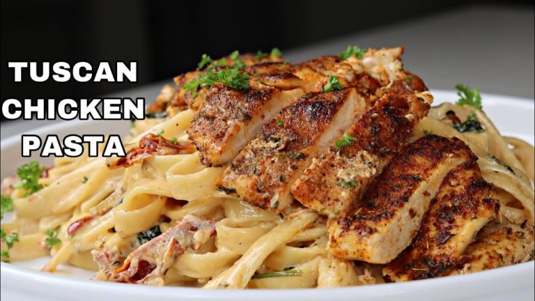 You Need To Try This Delicious Creamy Tuscan Chicken Pasta  ASAP | Weeknight Dinner For 2
