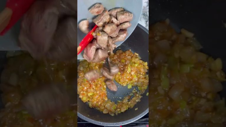 Ternera guisada con patatas: la receta perfecta