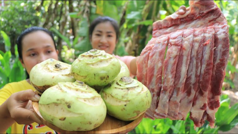 Healthy Pork Rib Soup With Vegetable Cooking / Pork Rib Recipe / Prepare By Countryside Life TV.